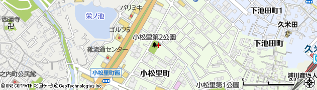 小松里第2公園周辺の地図