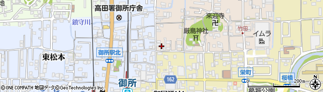 奈良県御所市竹田81周辺の地図