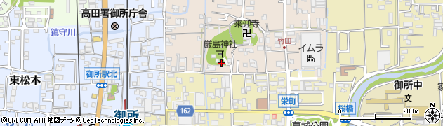 奈良県御所市竹田132周辺の地図