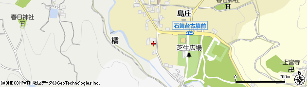 奈良県高市郡明日香村島庄52周辺の地図