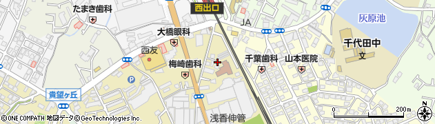 千代田駅前自転車駐車場周辺の地図