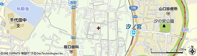 大阪府河内長野市市町652周辺の地図