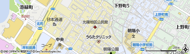岸和田市立公民館・集会場光陽地区公民館周辺の地図
