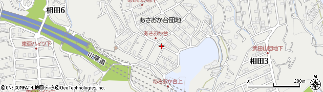 あさおか台第一公園周辺の地図