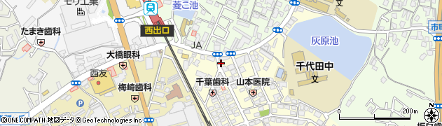 中川整骨院周辺の地図