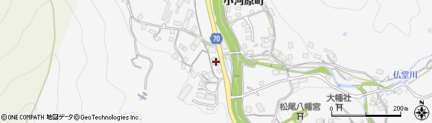 広島県広島市安佐北区小河原町79周辺の地図