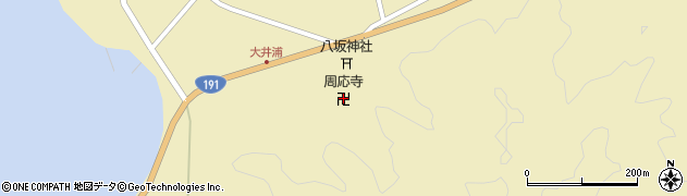周応寺周辺の地図