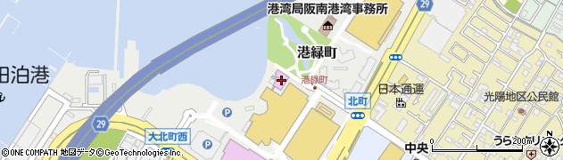 イトミヤ　岸和田店周辺の地図