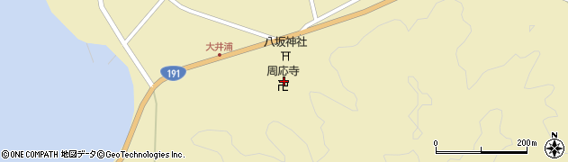 周鷹寺周辺の地図