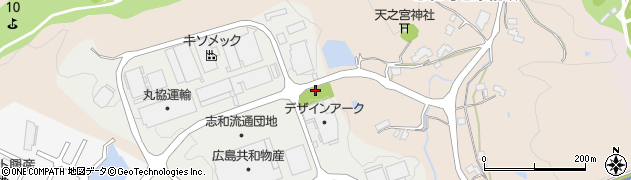 志和流通団地2号公園周辺の地図
