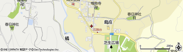 奈良県高市郡明日香村島庄44周辺の地図