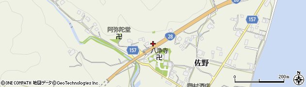 兵庫県淡路市佐野980周辺の地図