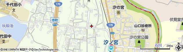 大阪府河内長野市市町370周辺の地図