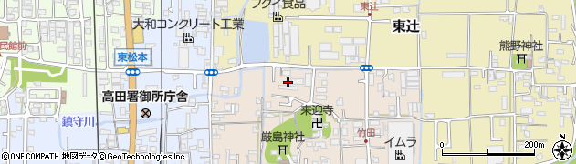 奈良県御所市竹田49周辺の地図