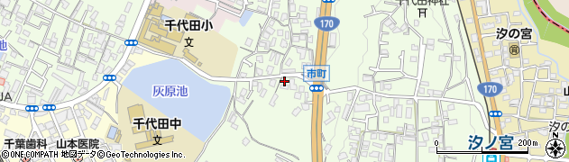 大阪府河内長野市市町986周辺の地図