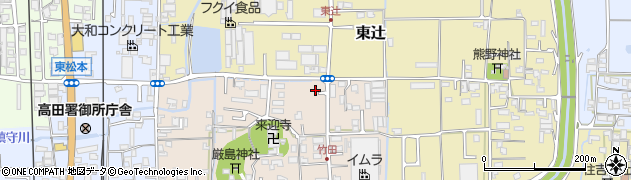 奈良県御所市竹田30周辺の地図