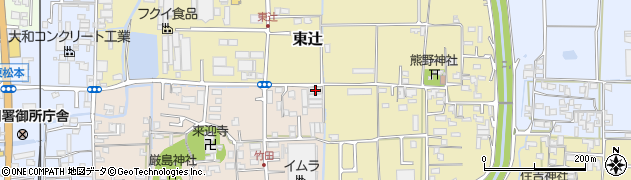 奈良県御所市竹田15周辺の地図