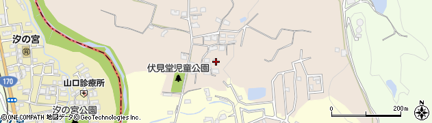 大阪府富田林市伏見堂401周辺の地図