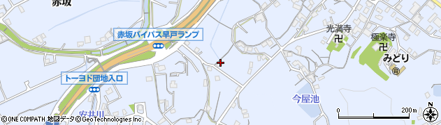 広島県福山市瀬戸町山北857周辺の地図
