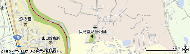 大阪府富田林市伏見堂367周辺の地図