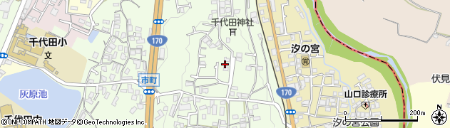 大阪府河内長野市市町452周辺の地図