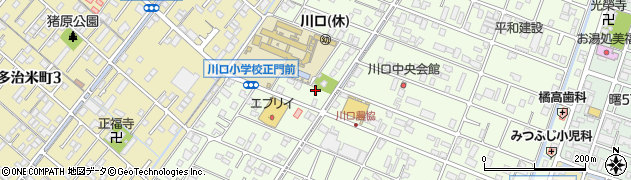 岡田鍼灸治療院周辺の地図