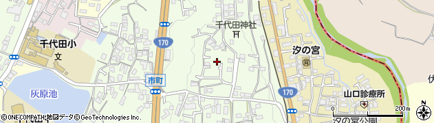 大阪府河内長野市市町445周辺の地図