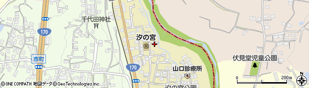 大阪府河内長野市汐の宮町8周辺の地図