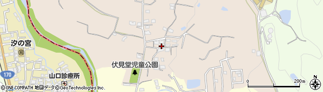 大阪府富田林市伏見堂408周辺の地図