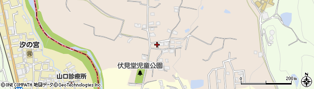 大阪府富田林市伏見堂411周辺の地図