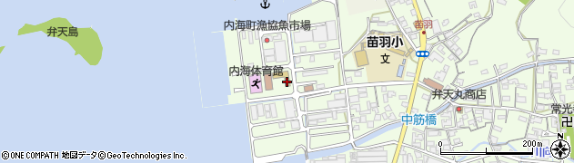 小豆島町立苗羽幼稚園周辺の地図