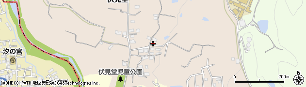 大阪府富田林市伏見堂793周辺の地図