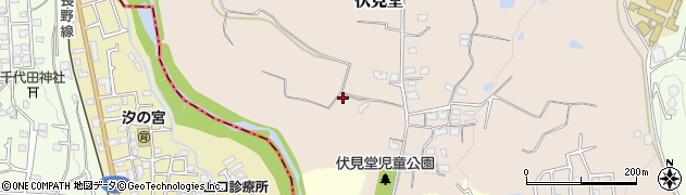 大阪府富田林市伏見堂375周辺の地図
