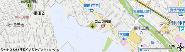 相田第四公園周辺の地図