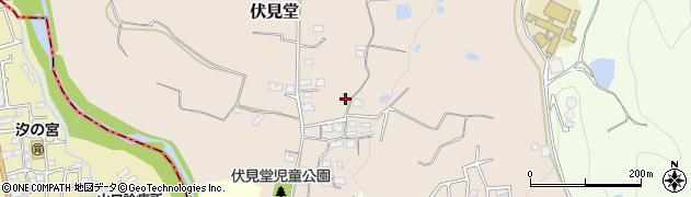 大阪府富田林市伏見堂414周辺の地図
