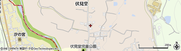 大阪府富田林市伏見堂421周辺の地図