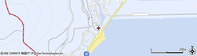 岡山県浅口市寄島町12004周辺の地図
