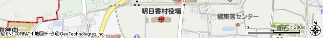 奈良県高市郡明日香村周辺の地図