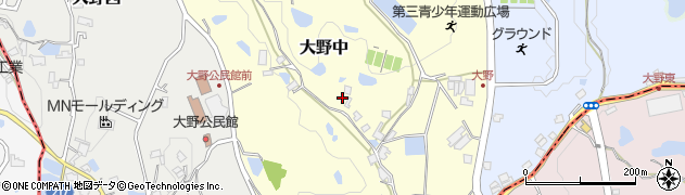 大阪府大阪狭山市大野中555周辺の地図