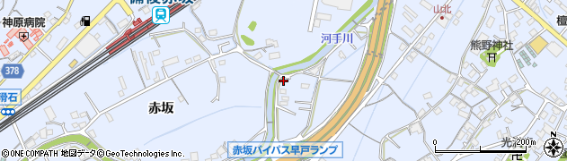 広島県福山市瀬戸町山北586周辺の地図
