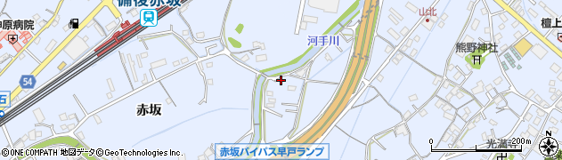広島県福山市瀬戸町山北585周辺の地図
