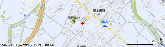 広島県福山市瀬戸町山北500周辺の地図
