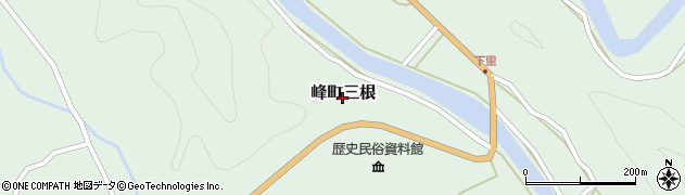長崎県対馬市峰町三根周辺の地図