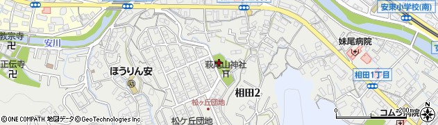 松ヶ丘公園周辺の地図
