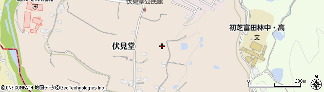 大阪府富田林市伏見堂441周辺の地図