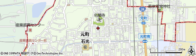 元町自治会館周辺の地図