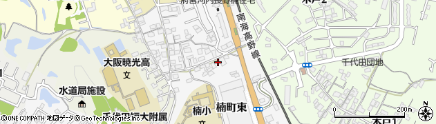 大阪府河内長野市楠町東1856周辺の地図