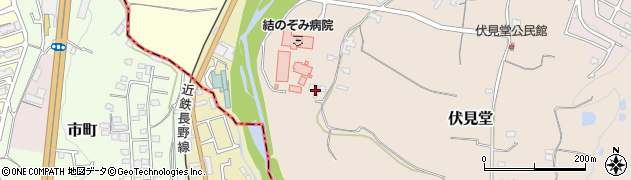 大阪府富田林市伏見堂116周辺の地図