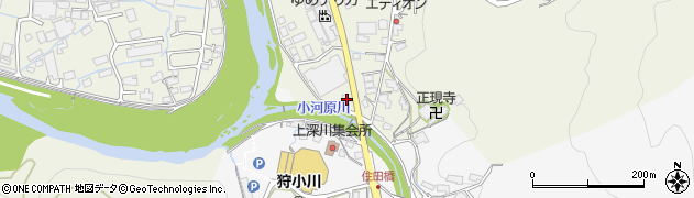 広島県広島市安佐北区上深川町608周辺の地図