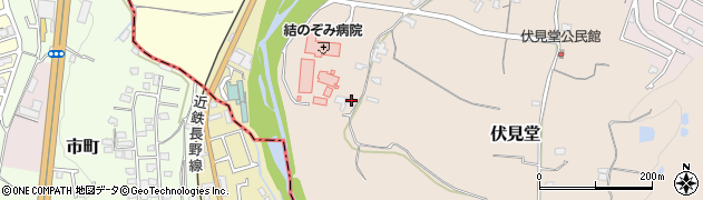大阪府富田林市伏見堂128周辺の地図
